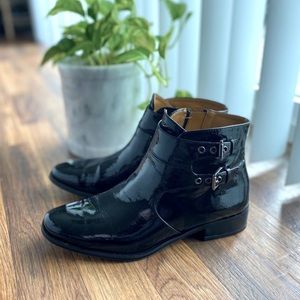 Black Franco Sarto ankle boot